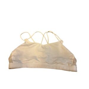 Lululemon Athletica White Sports Bra